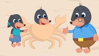 Benny Mole and Friends - Mole Babies Play with Sand Cartoon for Kids