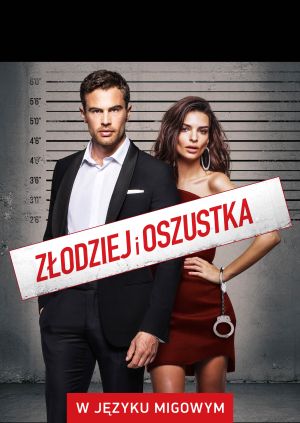 Złodziej i oszustka (w języku migowym) — plakat