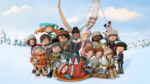 Снежные гонки UHD HDR