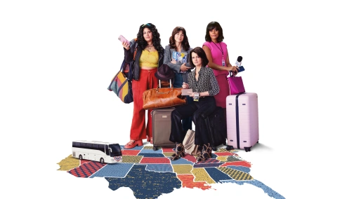 Дівчата в автобусі