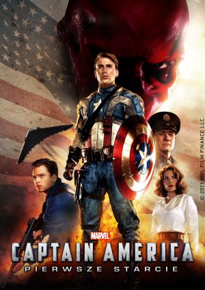 Captain America: Pierwsze starcie — plakat