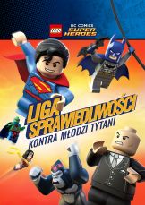 Liga Sprawiedliwości kontra Młodzi Tytani — plakat