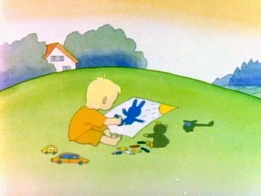 As the Linseed Field started to Bloom