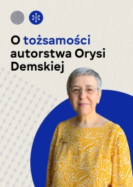 O tożsamości autorstwa Orysi Demskiej