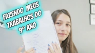 ROTINA DE ESTUDOS DA RAFA | STUDY VLOG |Toque Materno Vlogs