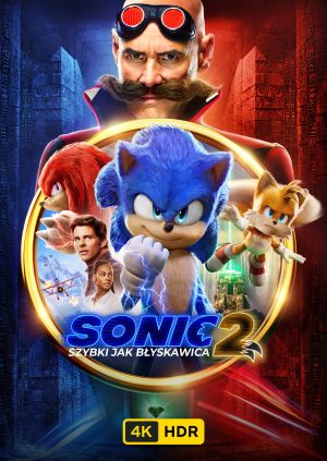 Sonic 2. Szybki jak błyskawica UHD HDR — plakat